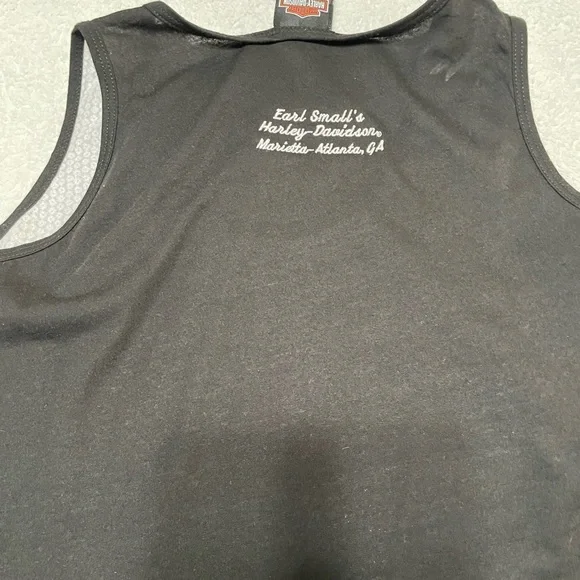 Rare Harley Davidson,  2007 Earl Smalls Woman’s Tank - Picture 2 of 4
